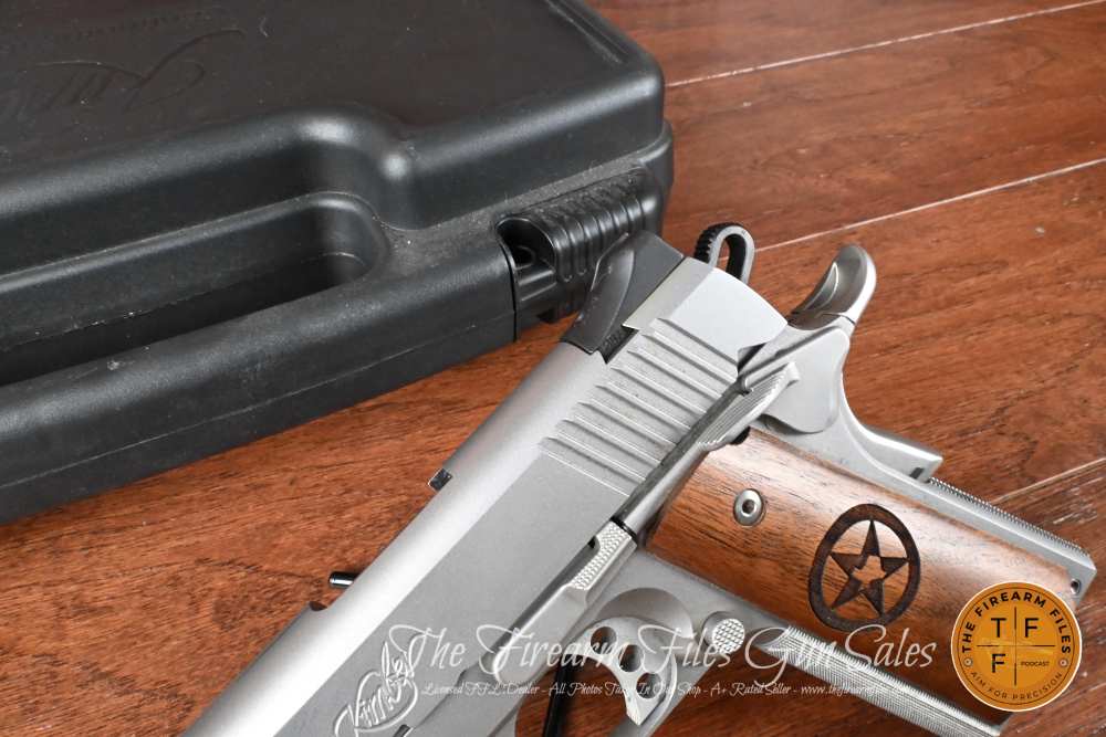 Kimber Stainless TLE II 45 ACP 1911 Pistol, Texas Edition, Used, LAYAWAY-img-5