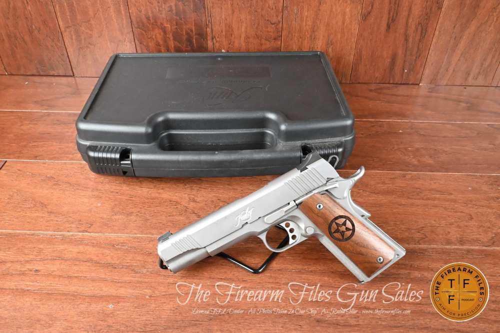 Kimber Stainless TLE II 45 ACP 1911 Pistol, Texas Edition, Used, LAYAWAY-img-0