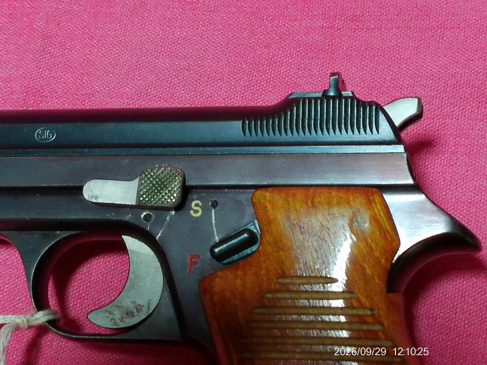 SIG P210-1 / SWISS ARMY M49 9MM *HIGH GLOSS* FINISH MINT *COLLECTOR ITEM*-img-3