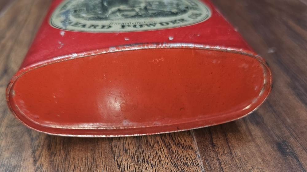 Antique Hazard Powder Kentucky Rifle Gunpowder Vintage Tin-img-3