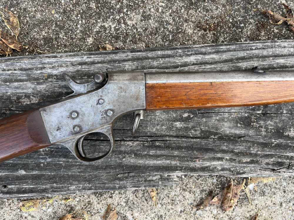 Meriden Model 10 22 Cal Single Shot Rolling Block PENNY NO RESERVE! .01 -img-21