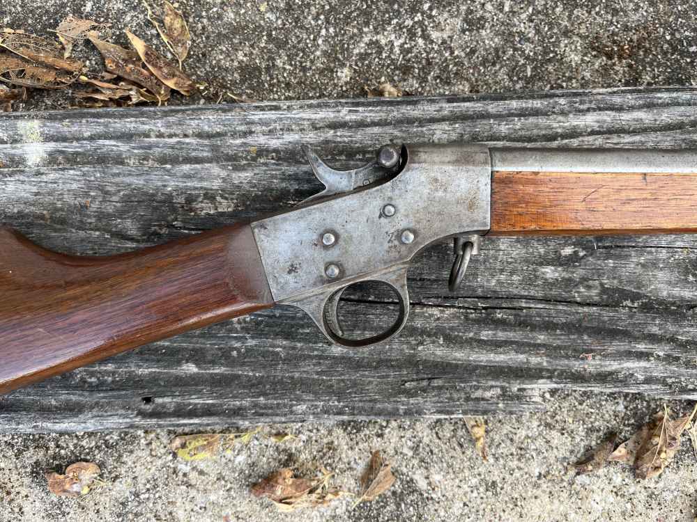 Meriden Model 10 22 Cal Single Shot Rolling Block PENNY NO RESERVE! .01 -img-22