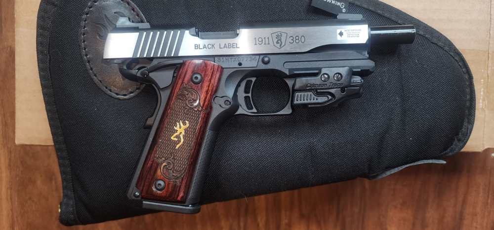 Browning 1911-380 Black Label Medallion 380 ACP Matte Black -img-7