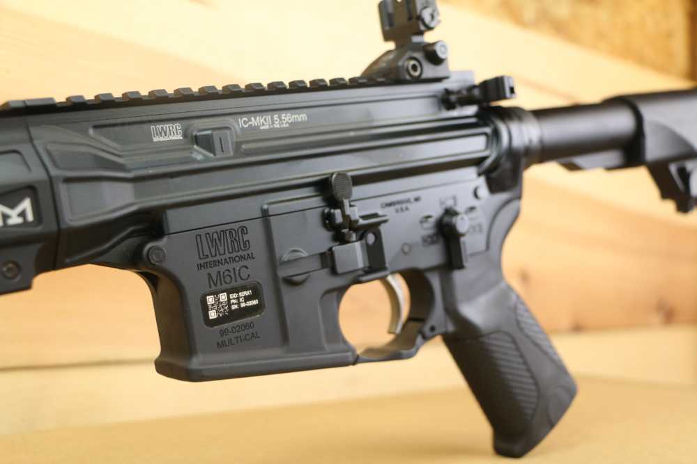 LWRC ICMKII Rifle, ICMKIIR5B16, 5.56 NATO, 16.1", Black, Ambi, 30 Rd, NIB-img-16