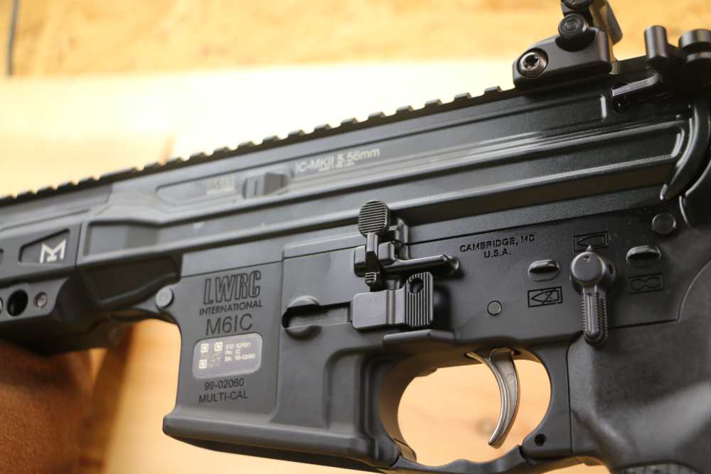 LWRC ICMKII Rifle, ICMKIIR5B16, 5.56 NATO, 16.1", Black, Ambi, 30 Rd, NIB-img-17