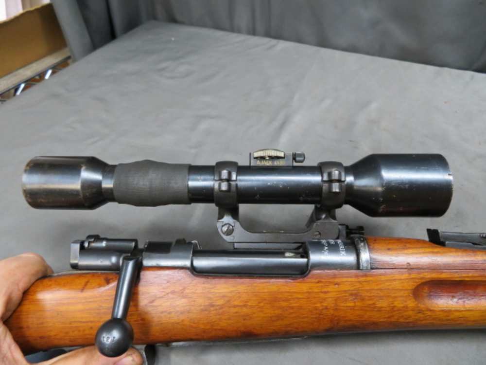 WWII SWEDISH M41/B MAUSER SNIPER RIFLE-MATCHING-W/ AJACK SCOPE-img-13