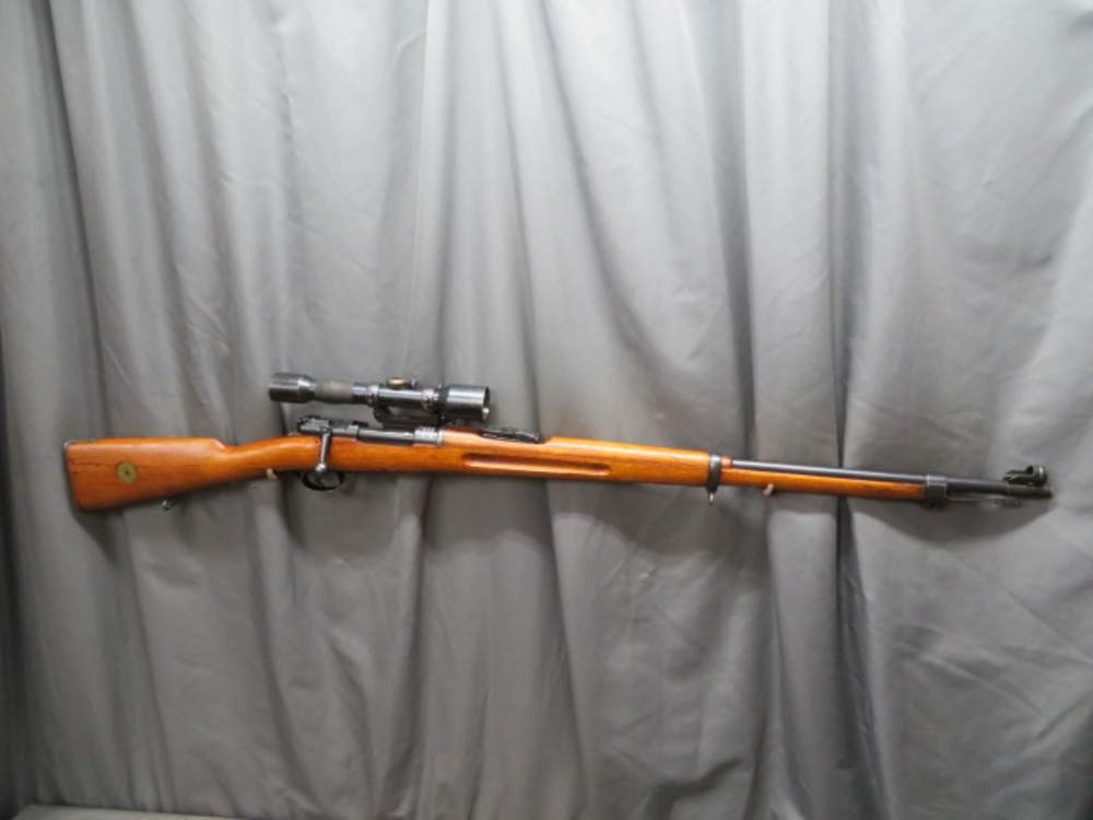 WWII SWEDISH M41/B MAUSER SNIPER RIFLE-MATCHING-W/ AJACK SCOPE-img-0