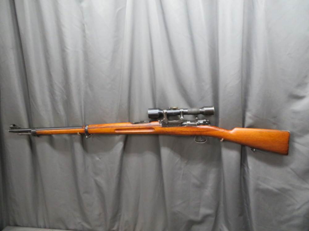 WWII SWEDISH M41/B MAUSER SNIPER RIFLE-MATCHING-W/ AJACK SCOPE-img-3