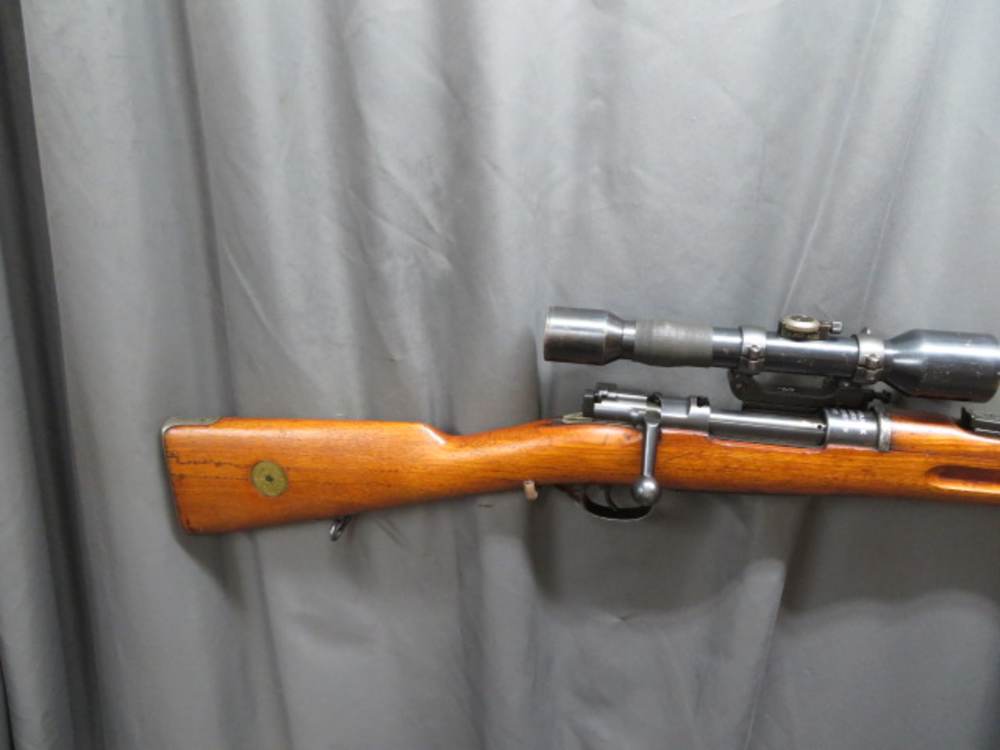 WWII SWEDISH M41/B MAUSER SNIPER RIFLE-MATCHING-W/ AJACK SCOPE-img-1