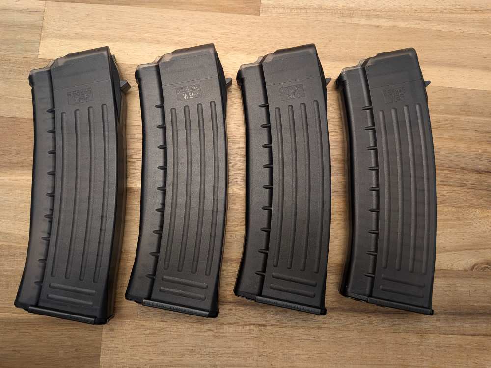 WBP 30-Round 5.56 Magazines (4 Pack) - Translucent Smoke-img-0
