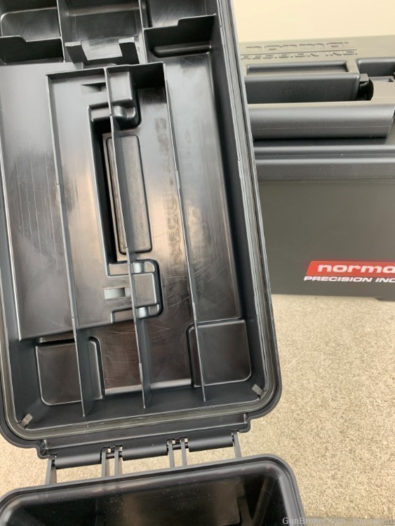 12 Pack of NEW Norma Plastic 50 cal Ammo Can-img-1