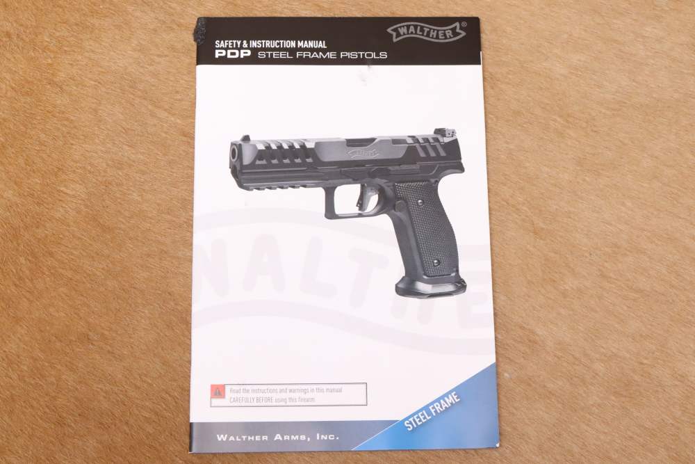 Walther PDP Match SF Steel Frame 9MM 5" Optic Ready Pistol, Please Read-img-31