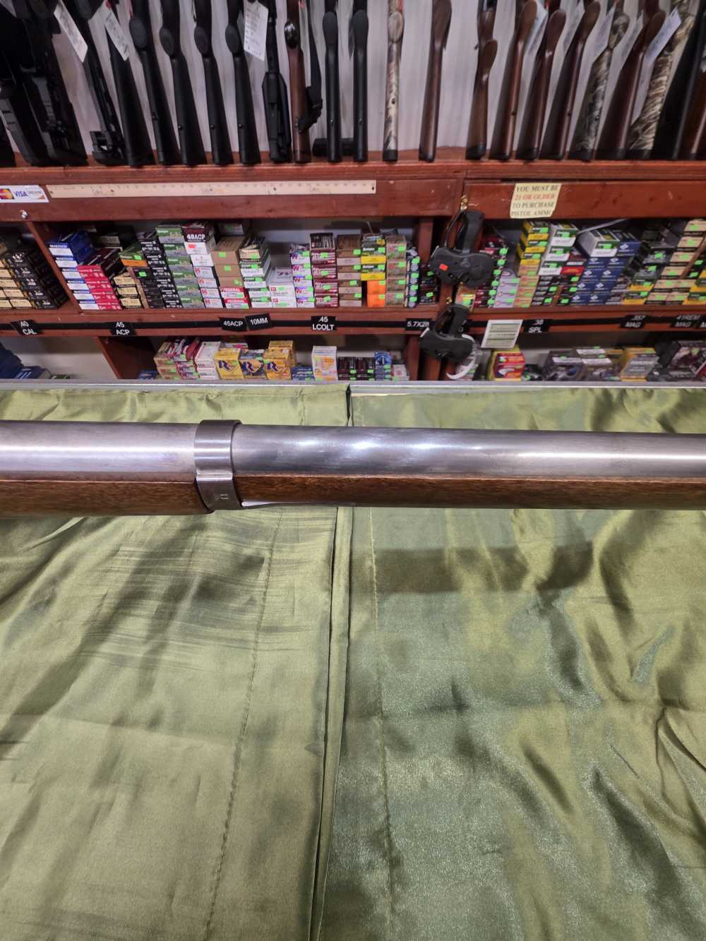 1861 Springfield Italian Reproduction 58 Cal Minty -img-4