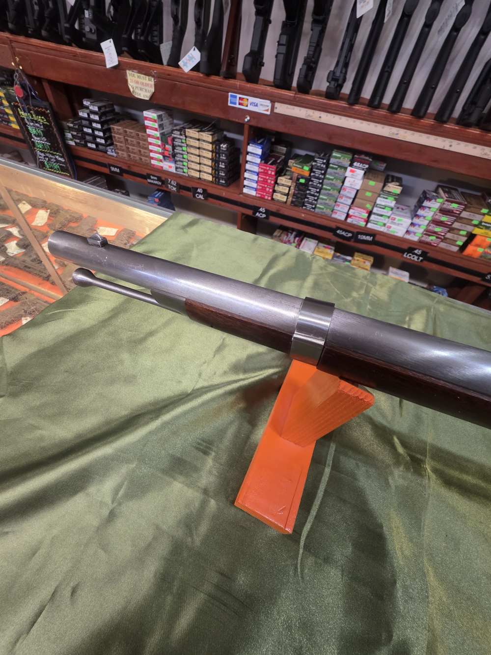 1861 Springfield Italian Reproduction 58 Cal Minty -img-20