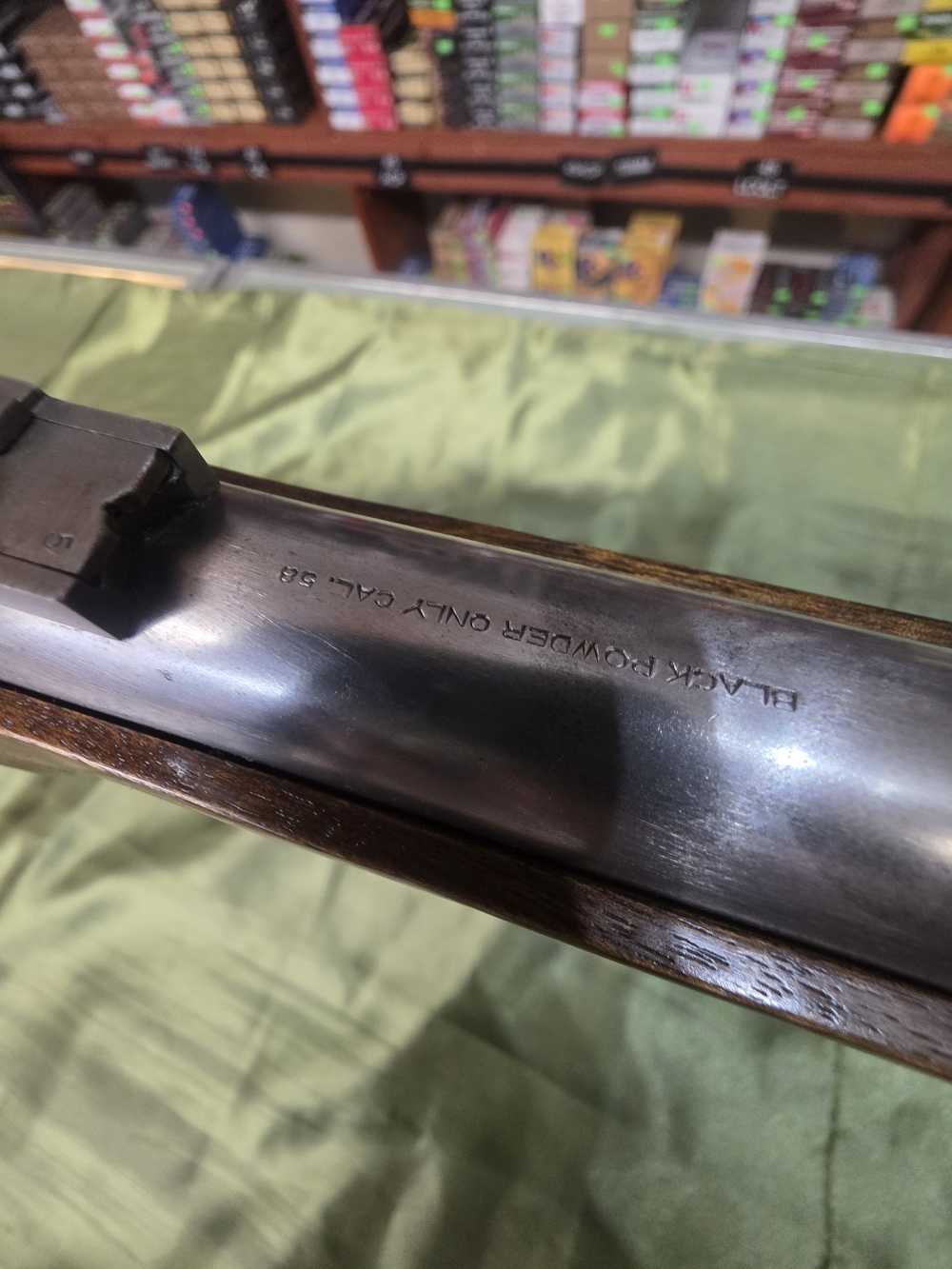 1861 Springfield Italian Reproduction 58 Cal Minty -img-12