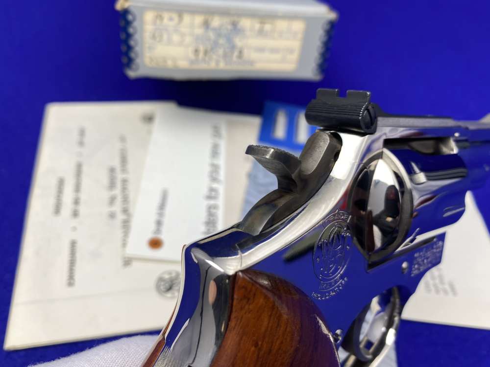 1975 Smith Wesson 19-3 Combat Magnum *HIGHLY SOUGHT AFTER NICKEL 4" BARREL*-img-27
