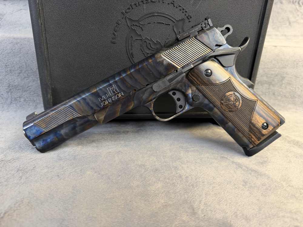 ver Johnson Arms Eagle XL .45 ACP 6" 8rd Pistol, Case Colored Penny Bid-img-0