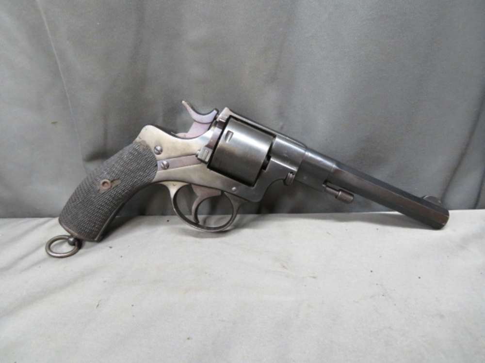ANTIQUE ARGENTINE MODEL 1893 NAGANT REVOLVER-SIMSON & CO. SUHL-img-3