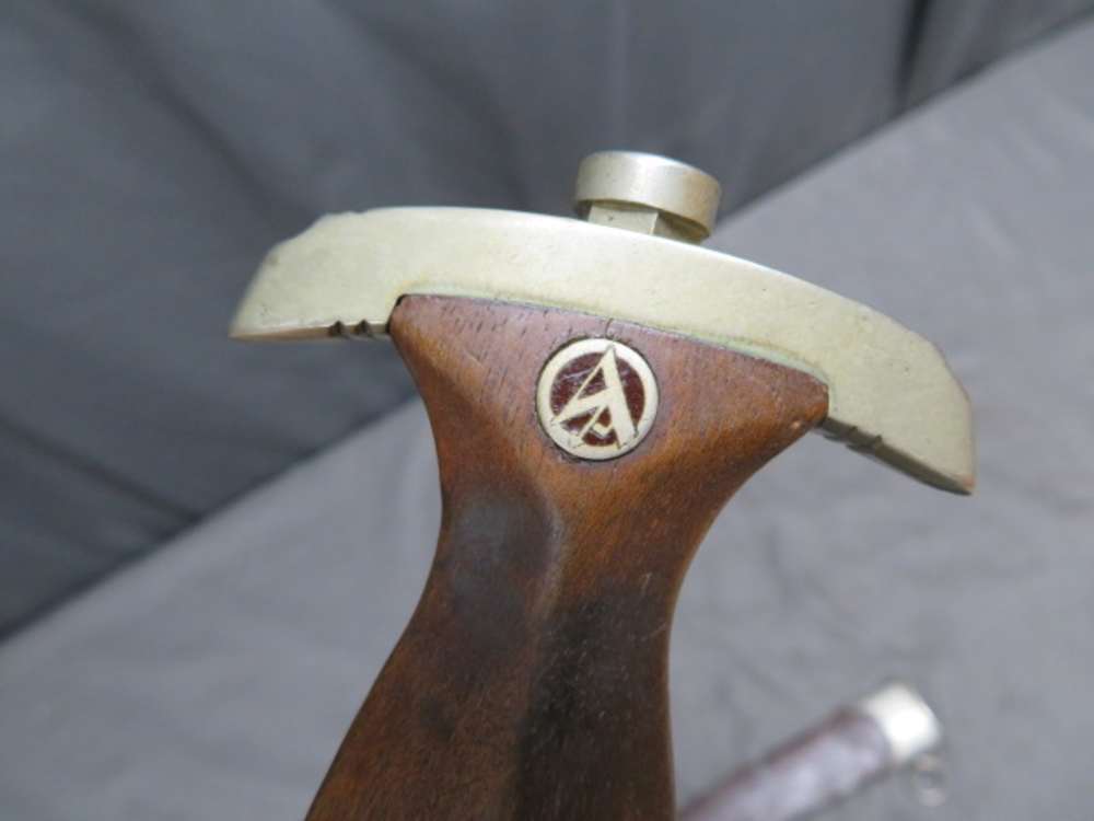WWII GERMAN SA DAGGER-ORIGINAL-GROUND ROHM-GEBRUDER HELLER-img-12