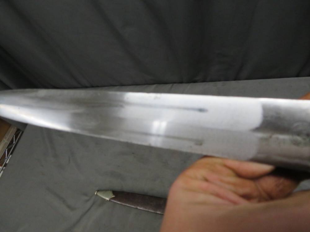 WWII GERMAN SA DAGGER-ORIGINAL-GROUND ROHM-GEBRUDER HELLER-img-8