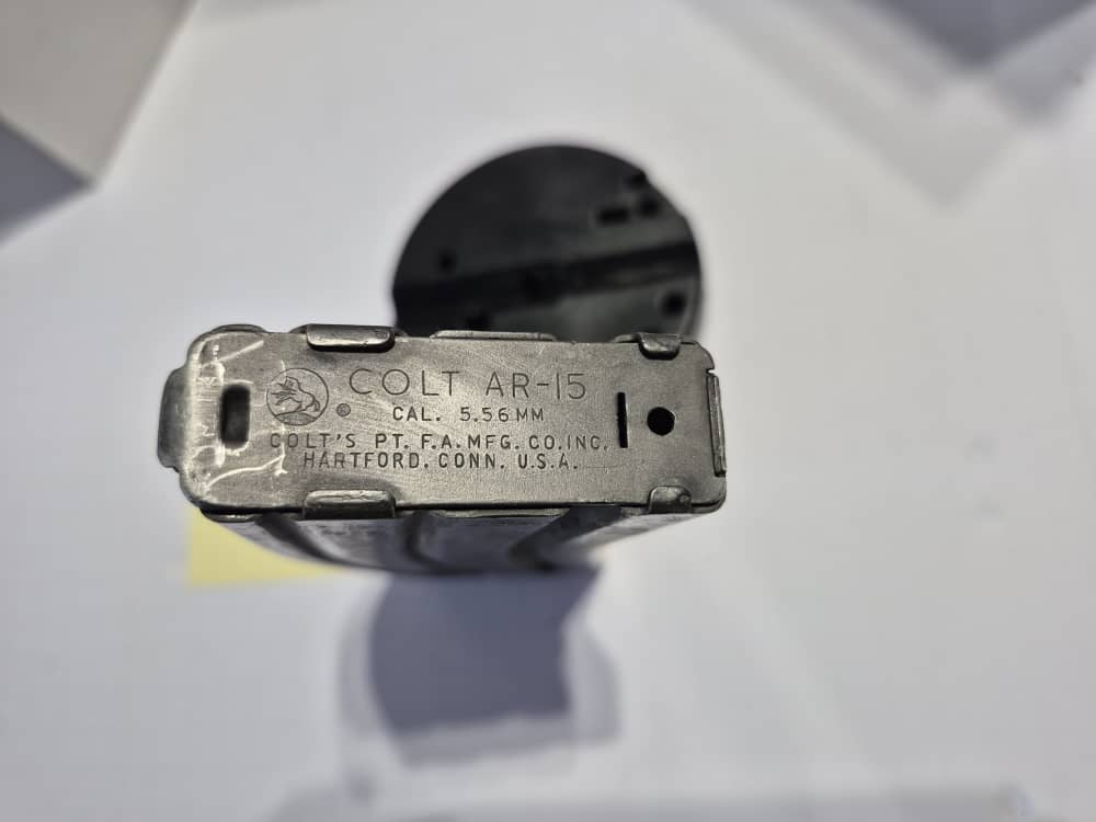 Colt Mfg. 30 Round AR-15 Magazine Black Follower Retro AR-img-5