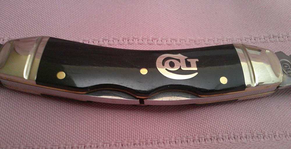 NIB Colt Titanium Sowbelly Dual Lock back 2 Blade Folding Pocket Knife!-img-10