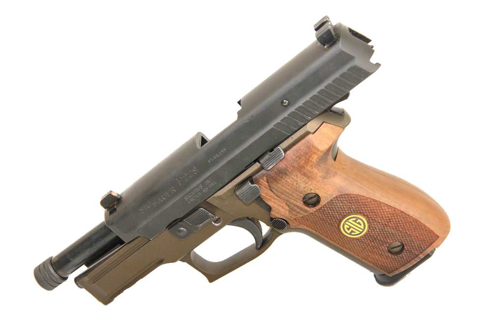 Sig Sauer P229 - Custom Bronze Cerakote, Threaded Barrel, Trijicon Sights -img-5