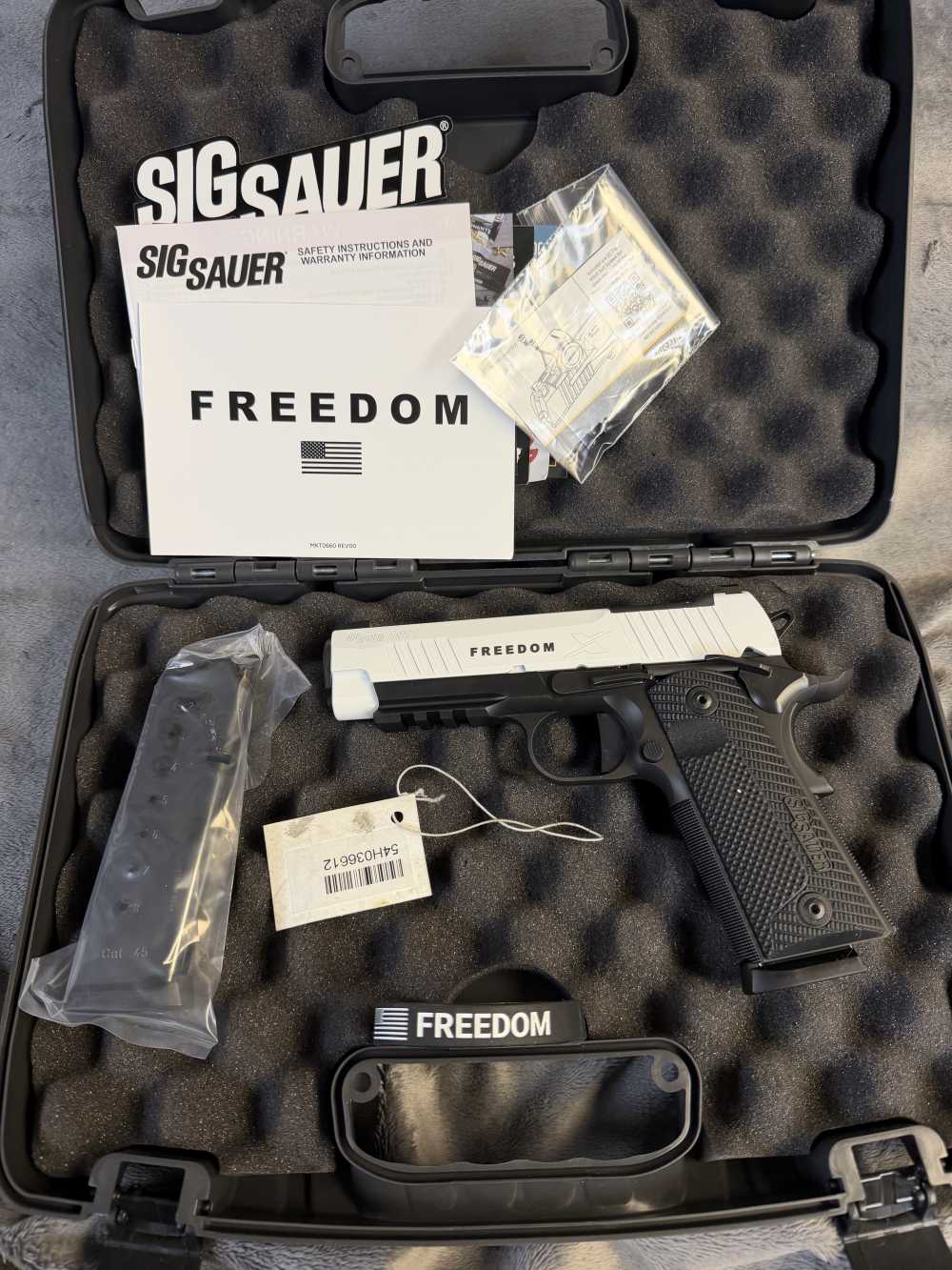 Sig Sauer 1911 X Carry Freedom Turning Point .45 ACP 4.2" Penny Bid-img-6