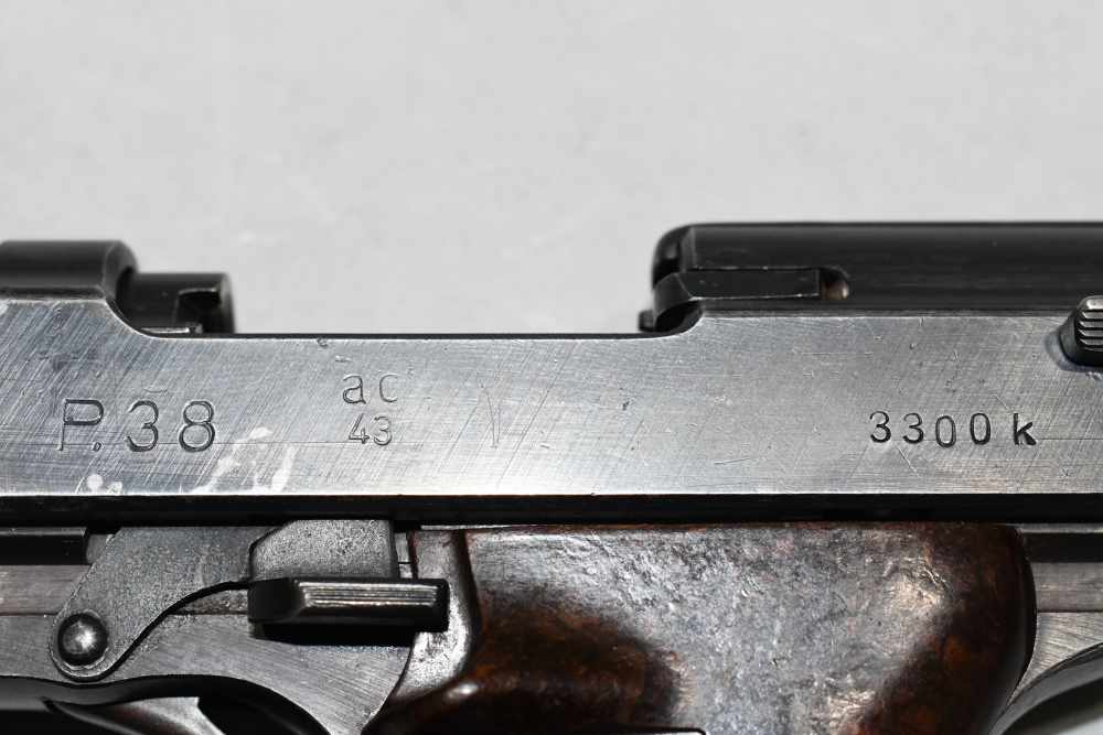 German WW2 Walther AC43 AC 43 P.38 P-38 9mm Semi Pistol 1943 C&R-img-21