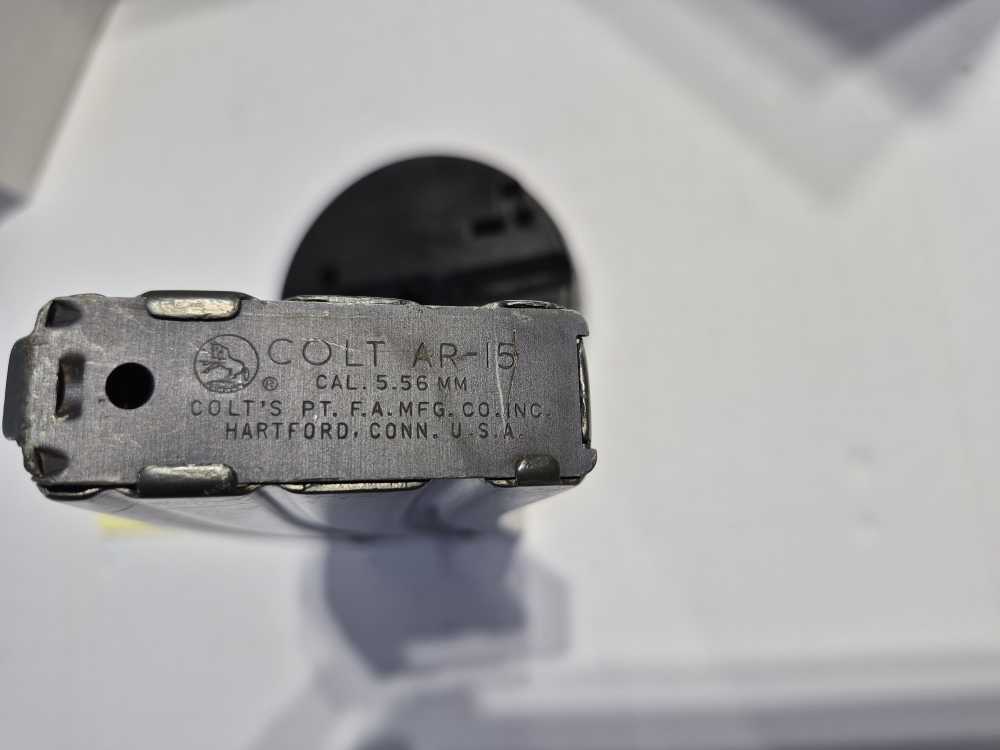 Colt Mfg. 30 Round AR-15 Magazine Black Follower Retro AR-img-5