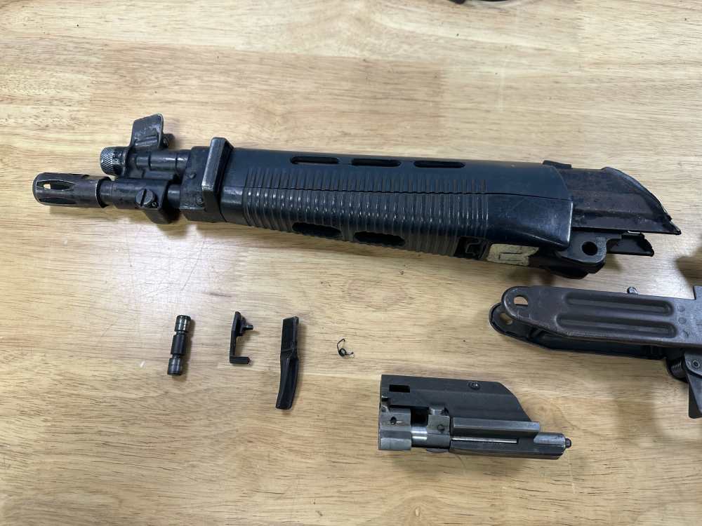 SIG 543 Parts Kit Original Barrel Folding Stock Matching Numbers-img-1