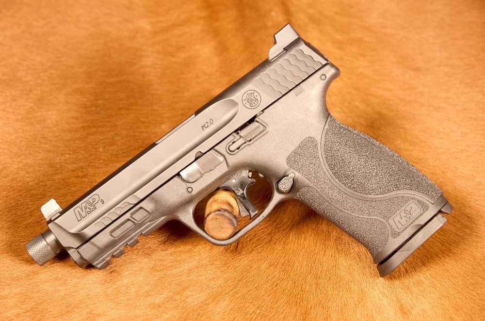 S&W M&P 9 M2.0 Apex trigger - Threaded W/ suppressor height sights +maglula-img-1