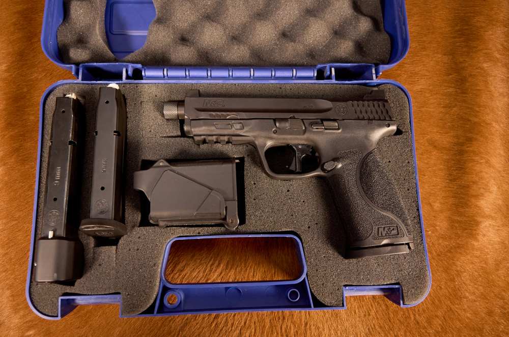 S&W M&P 9 M2.0 Apex trigger - Threaded W/ suppressor height sights +maglula-img-7