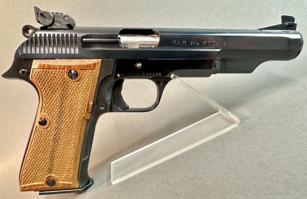MAB Model P.A.P. MLE F1 French Army Shooting Team Special Issue Pistol-img-8