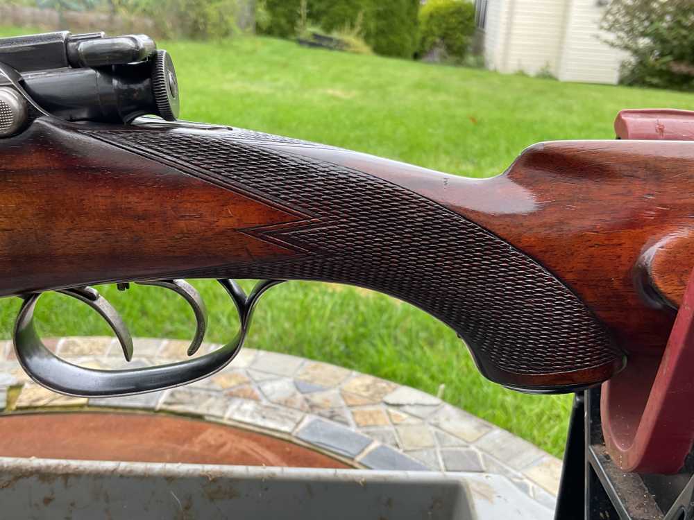 Steyr Mannlicher 8x56 Rifle Built by Master Gunsmith Peter Hambrusch Scoped-img-52