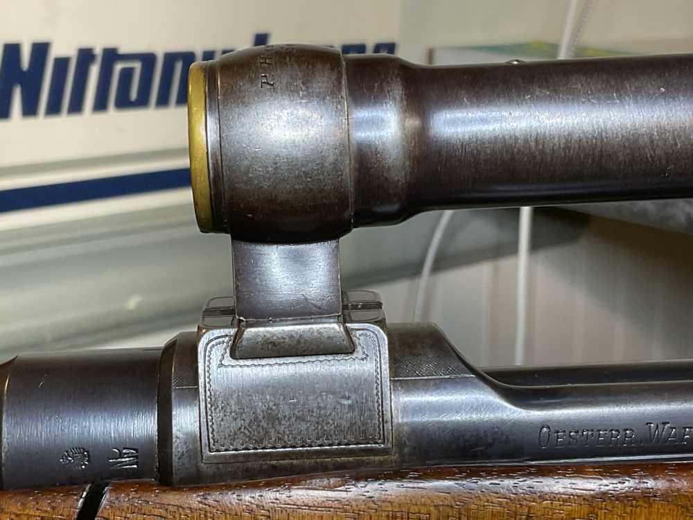 Steyr Mannlicher 8x56 Rifle Built by Master Gunsmith Peter Hambrusch Scoped-img-20