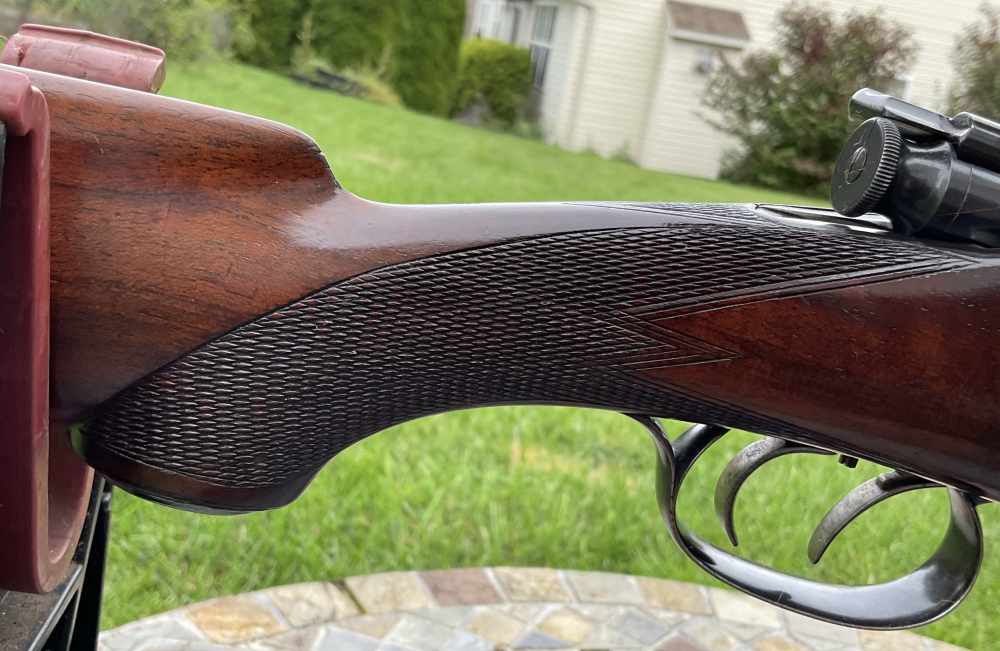 Steyr Mannlicher 8x56 Rifle Built by Master Gunsmith Peter Hambrusch Scoped-img-46