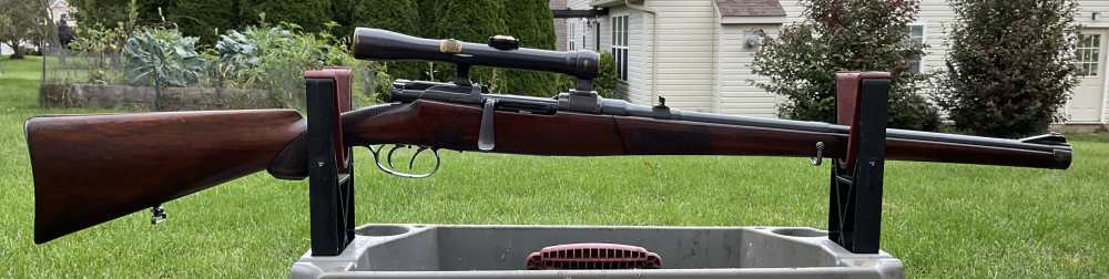 Steyr Mannlicher 8x56 Rifle Built by Master Gunsmith Peter Hambrusch Scoped-img-0