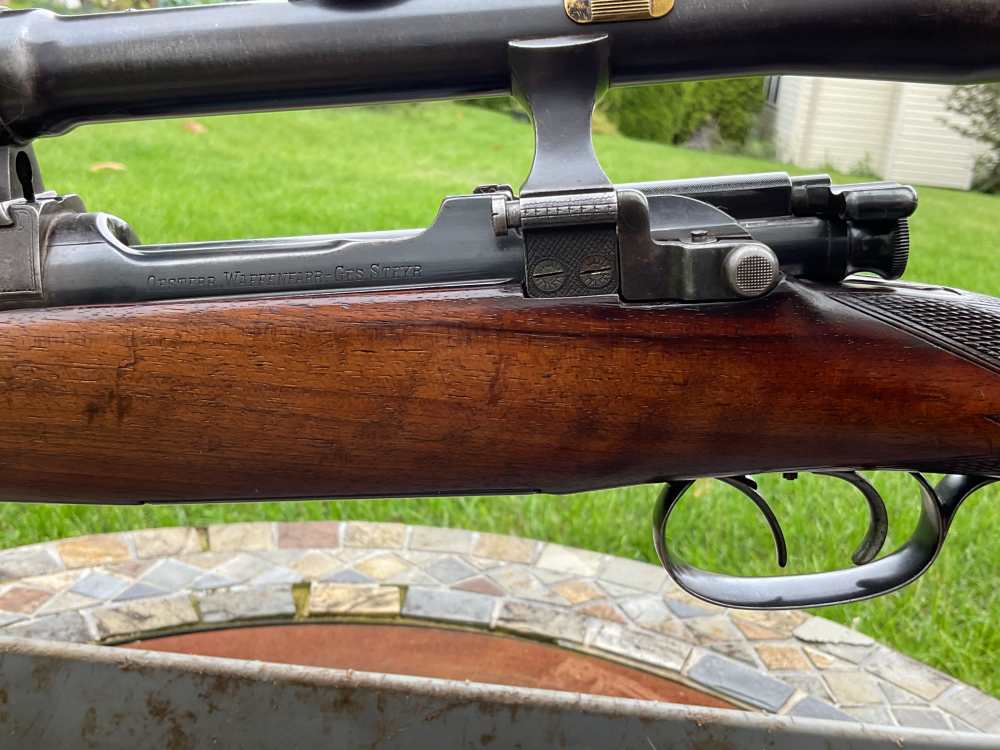 Steyr Mannlicher 8x56 Rifle Built by Master Gunsmith Peter Hambrusch Scoped-img-51