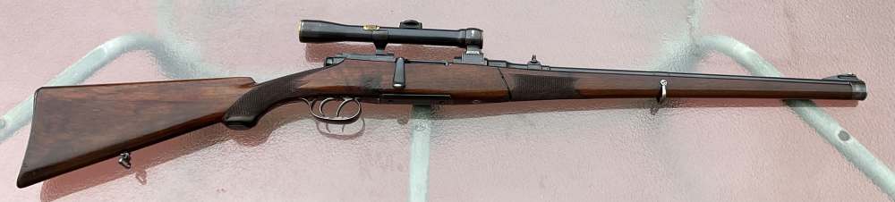 Steyr Mannlicher 8x56 Rifle Built by Master Gunsmith Peter Hambrusch Scoped-img-54