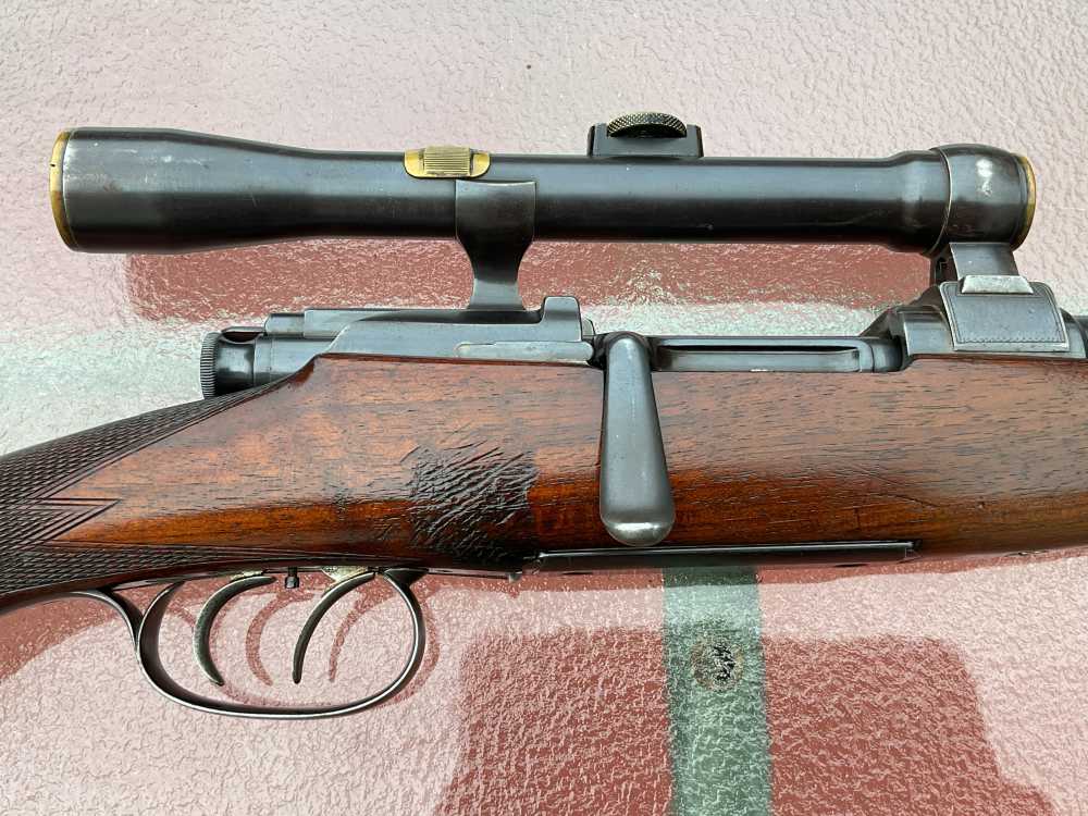 Steyr Mannlicher 8x56 Rifle Built by Master Gunsmith Peter Hambrusch Scoped-img-59