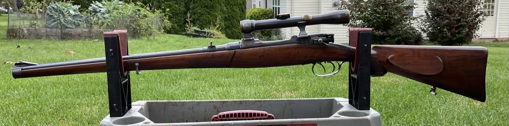 Steyr Mannlicher 8x56 Rifle Built by Master Gunsmith Peter Hambrusch Scoped-img-1