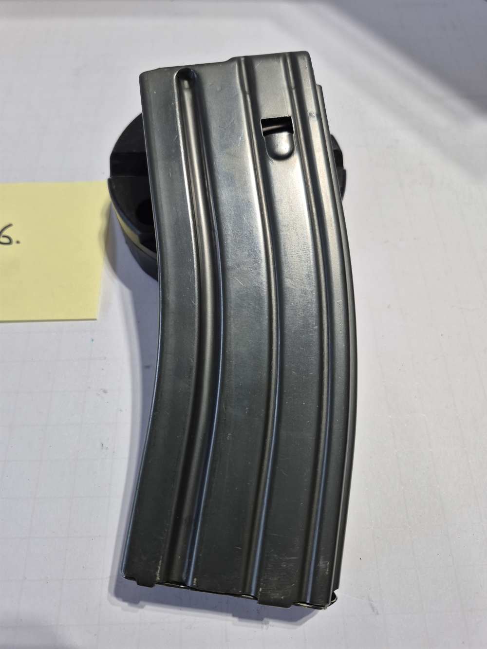 Colt Mfg. 30 Rd. Magazine Numbered Body and Emerald Green Follower Retro AR-img-1