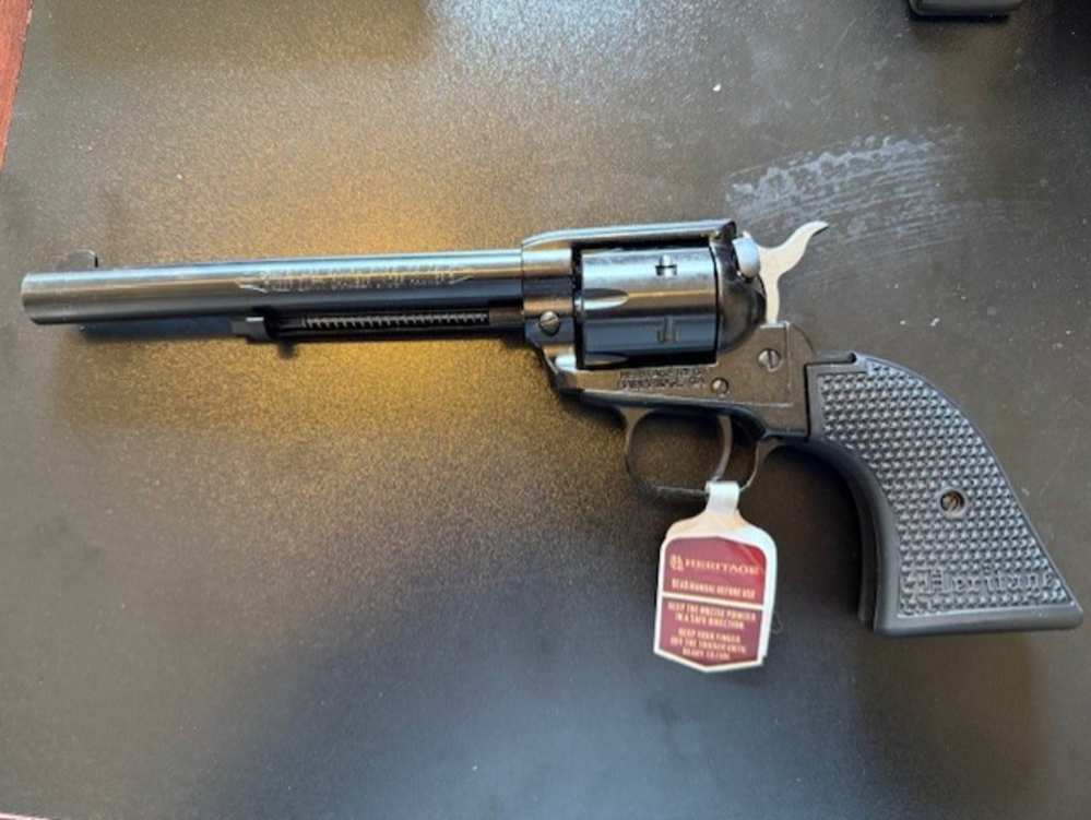 Heritage Rough Rider Revolver 6.5" Poly Star 6rd 22LR NEW-img-1