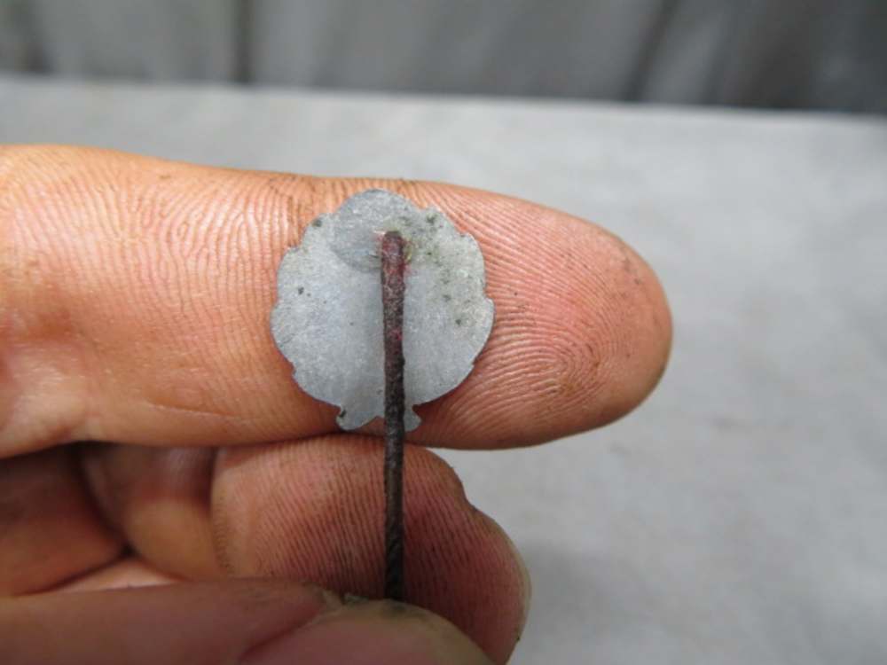 WWII GERMAN ARMY SILVER DRIVER’S PROFICIENCY BADGE STICKPIN-img-1