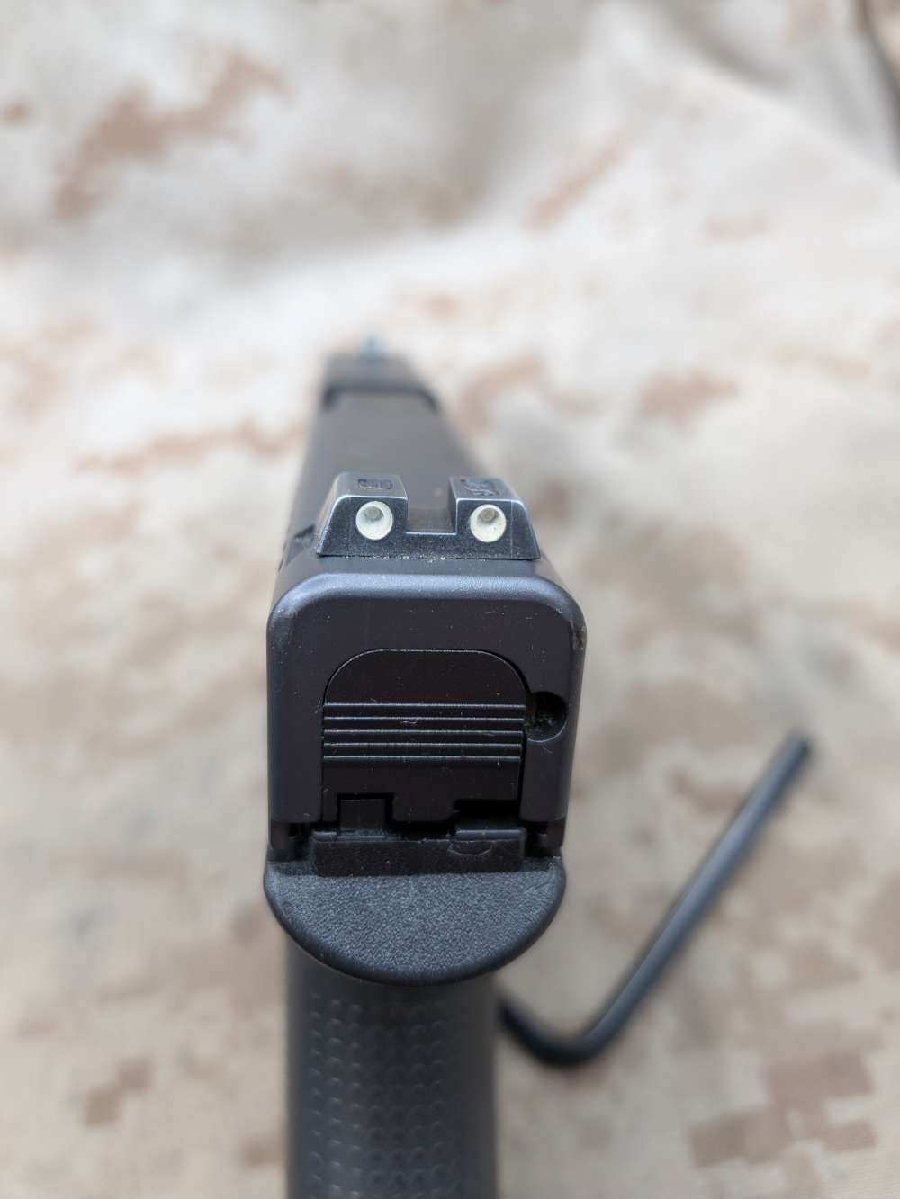 Glock 43 9MM Slimline G43 Police Trade In USED Night Sights-img-11