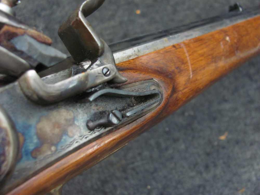 Vintage 44 Cal Kentucky - Kentuckian - Flintlock -Really  Light Rifle Italy-img-45