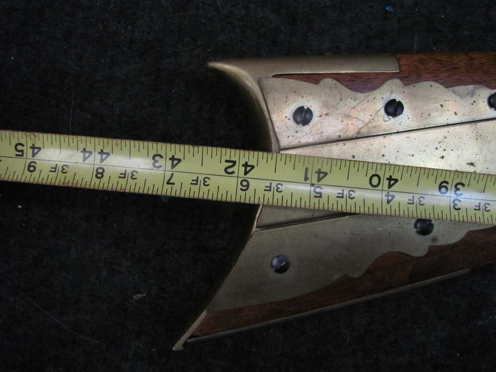 Vintage 44 Cal Kentucky - Kentuckian - Flintlock -Really  Light Rifle Italy-img-55