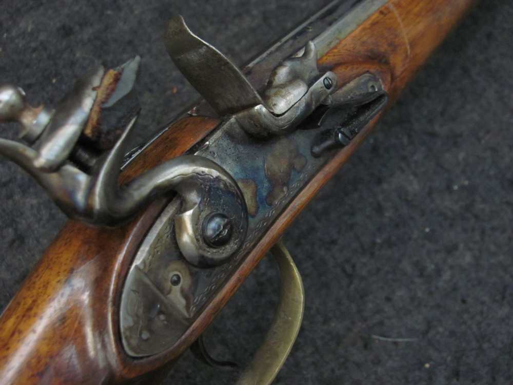 Vintage 44 Cal Kentucky - Kentuckian - Flintlock -Really  Light Rifle Italy-img-11