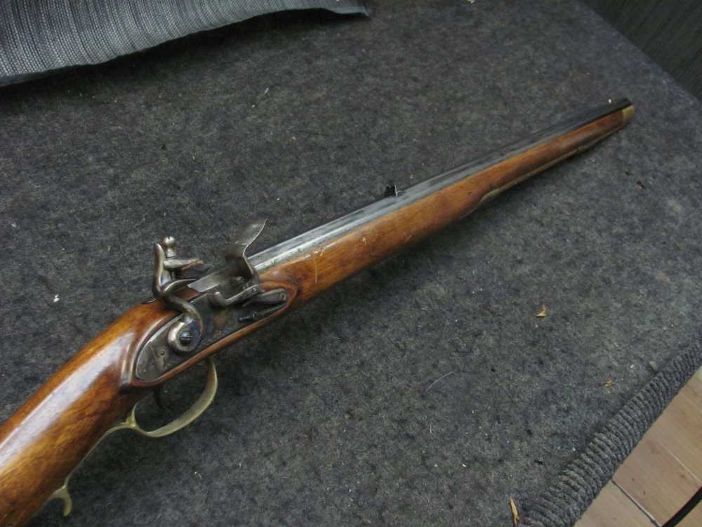 Vintage 44 Cal Kentucky - Kentuckian - Flintlock -Really  Light Rifle Italy-img-56